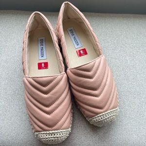 Steve Madden nude espadrilles size 8 new